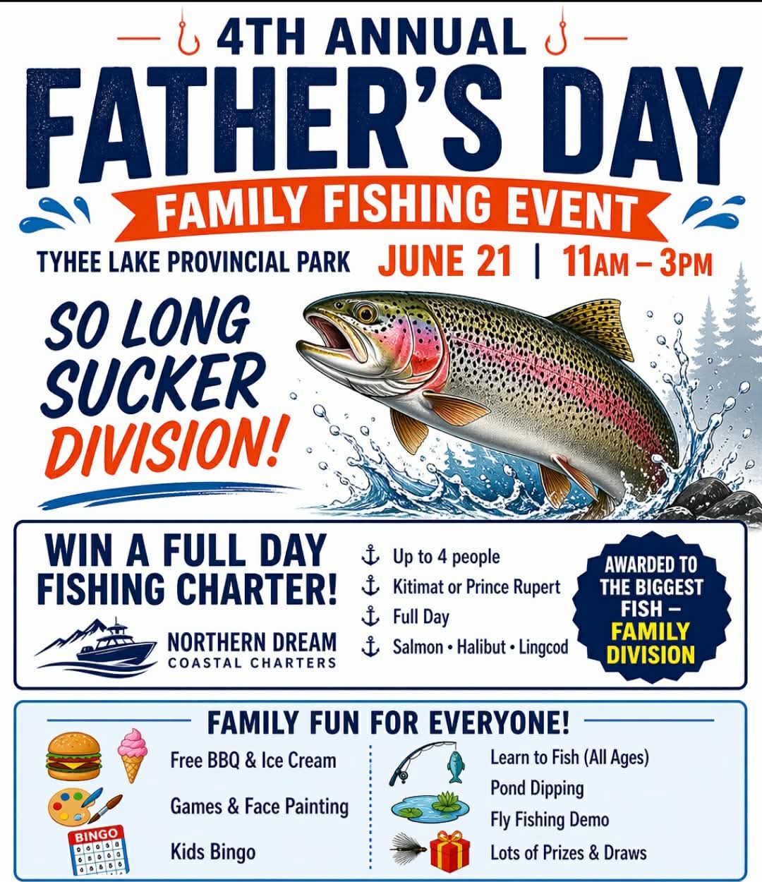 4th Annual Father's Day Family Fishing Event